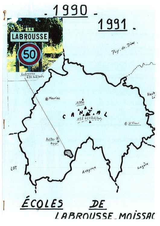 BULLETIN LABROUSSE N°6 ECOLE DE LABROUSSE MOISSAC 1990-1991